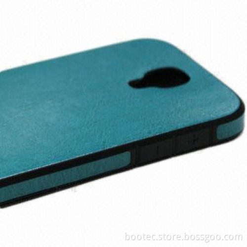 New PU Leather Coated and TPU Case for Samsung S4 9500, Various Colors and Patterns Available
